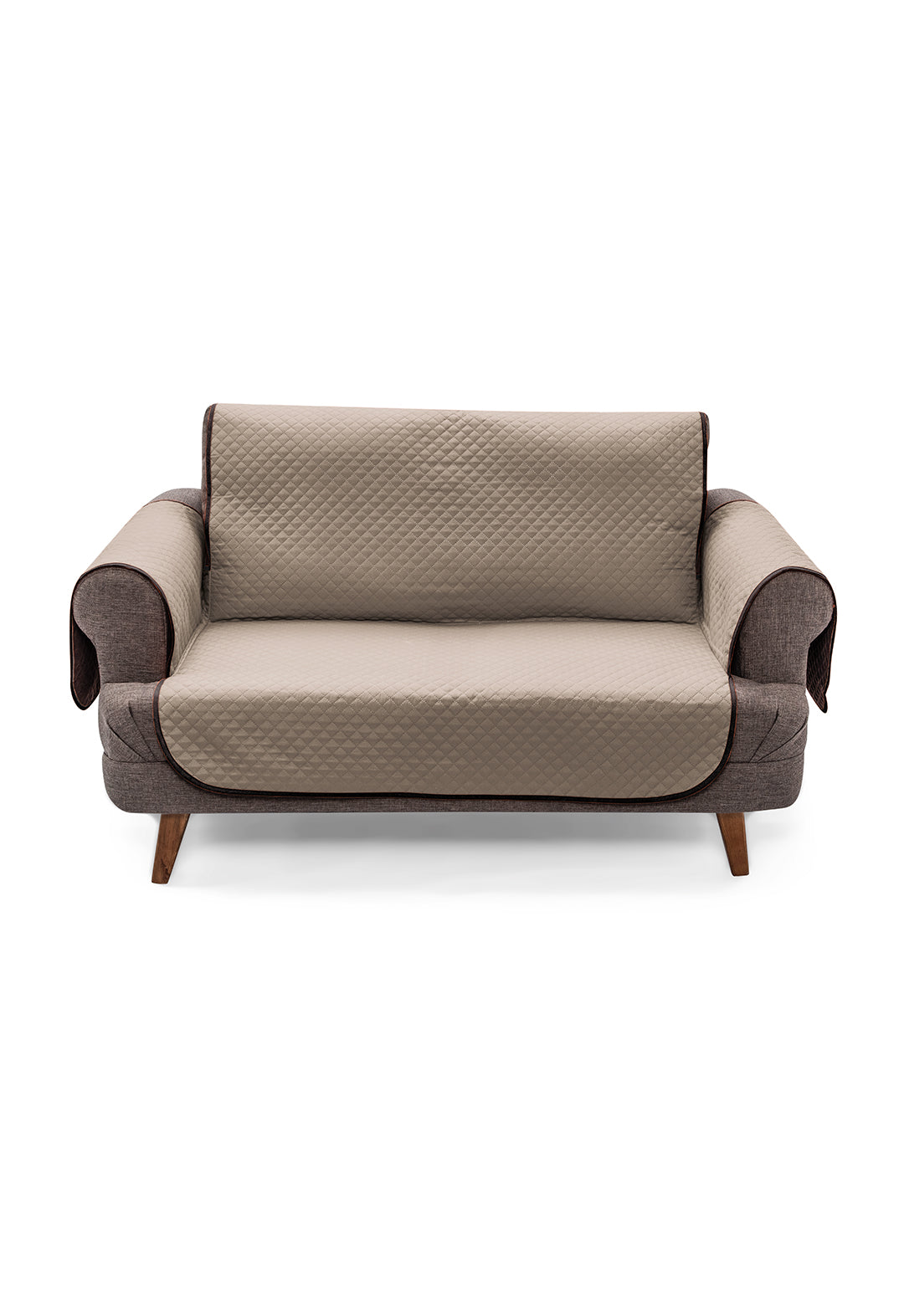 Protector de Loveseat Grazia Cafe