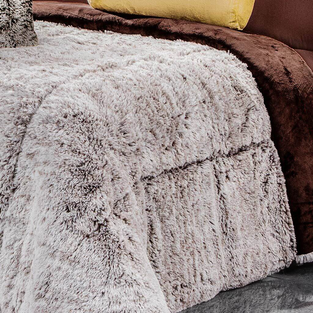 Glacial Luxury Coverlet