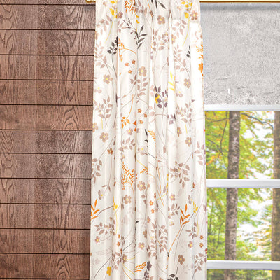 Juego de Cortinas Flora Multi